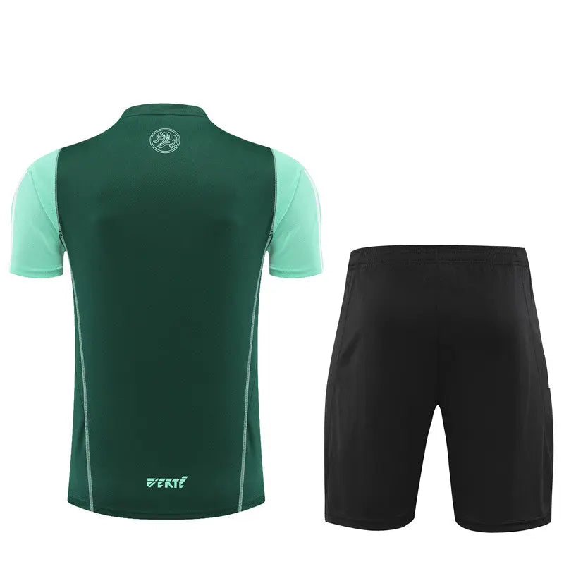 Algerian Short Sleeve Training Suit For Men T-shirt/short Football DXB