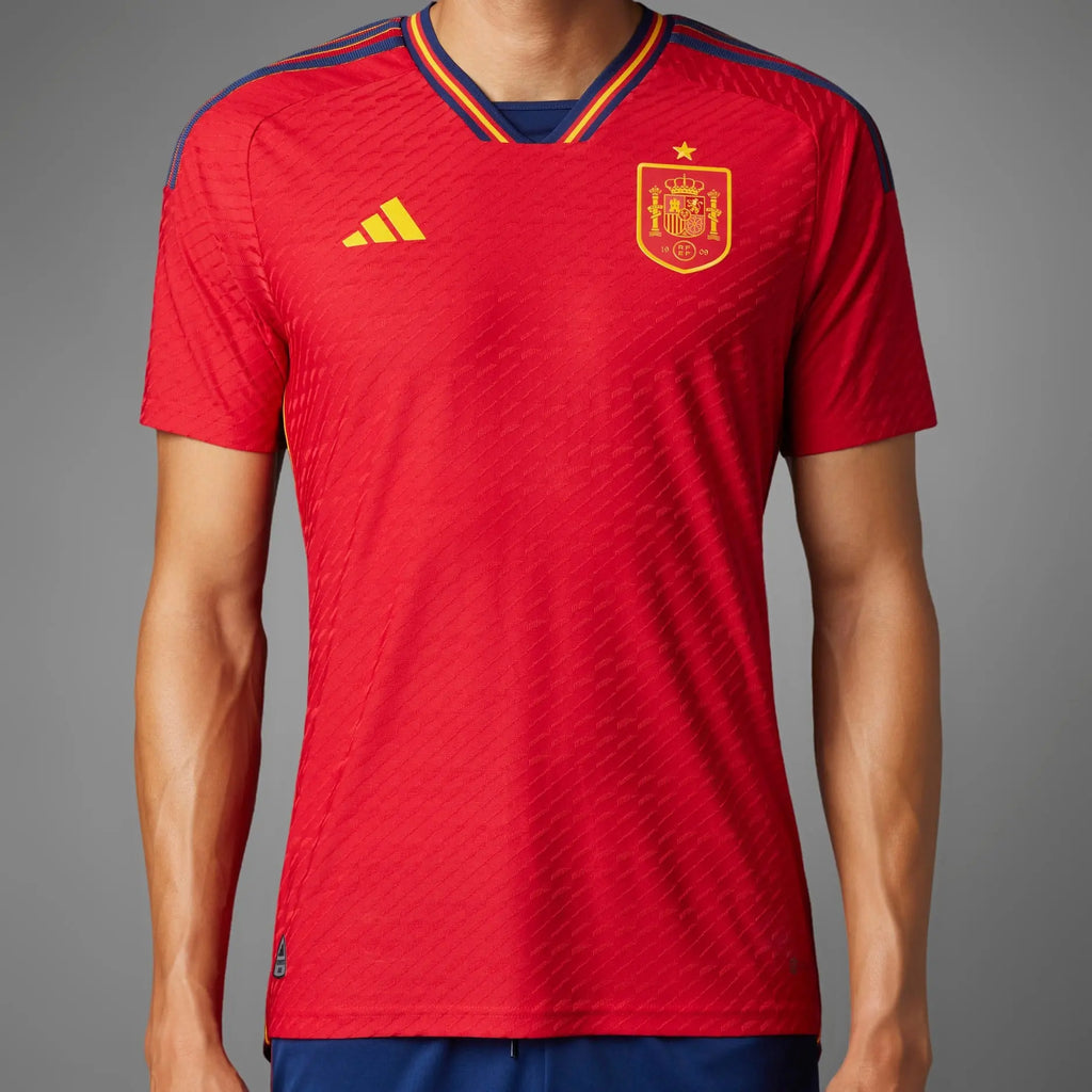 Spain 22 Home Authentic Jersey - Football DXB