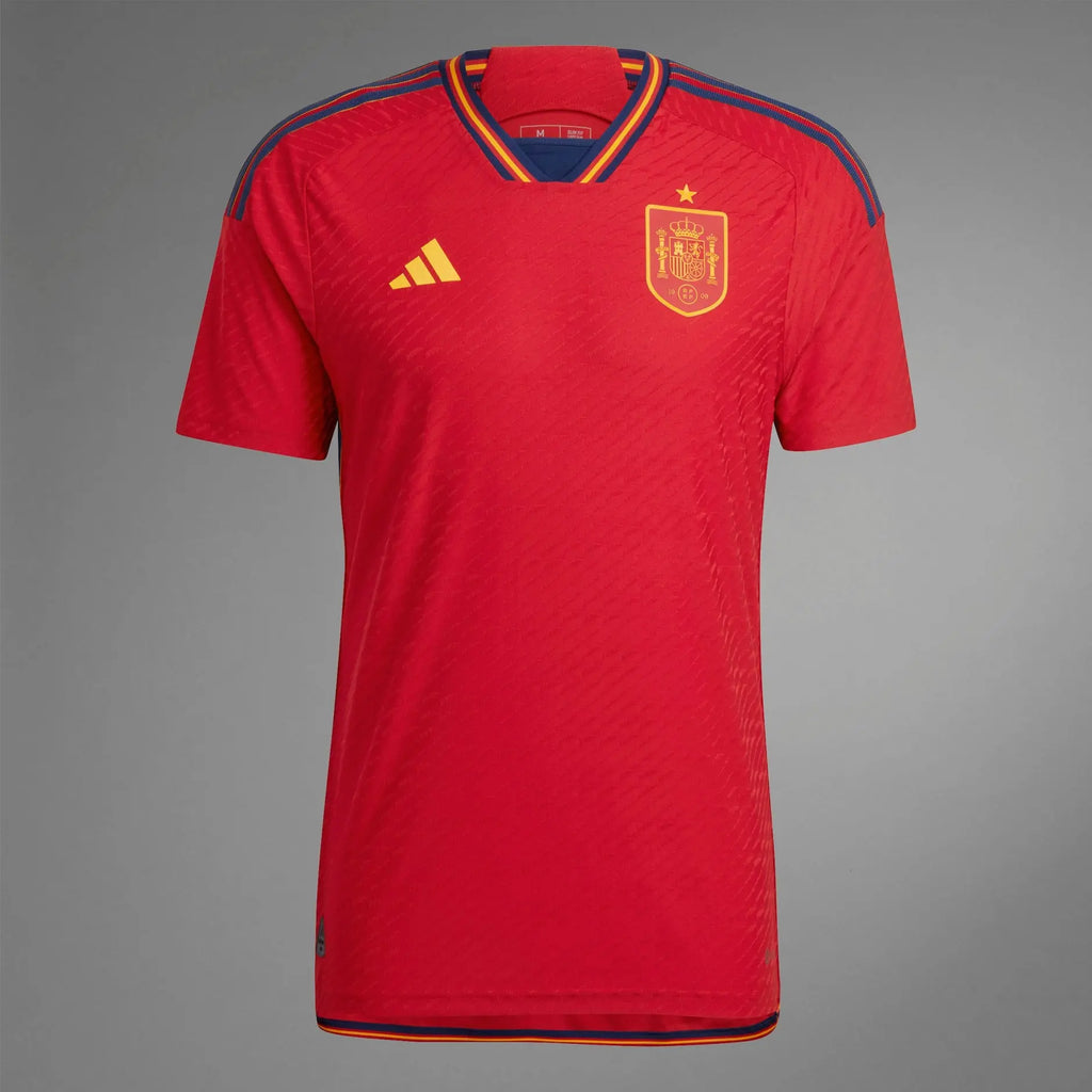 Spain 22 Home Authentic Jersey - Football DXB